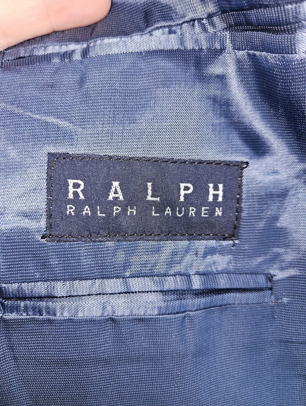 RALPH Ralph Lauren Classic Gray Men's Blazer Silk Wool Jacket Business 90s RRL